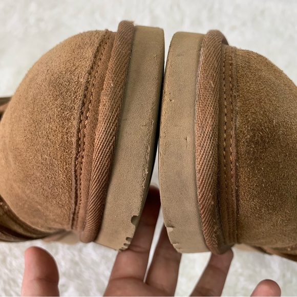 UGG 1118570 Men\'s Chestnut Brown Neumel SnapBack Tan Suede Boots Size 10 main image 12